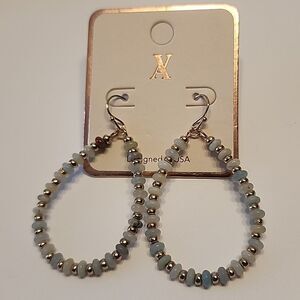 Teardrop Beaded Earrings